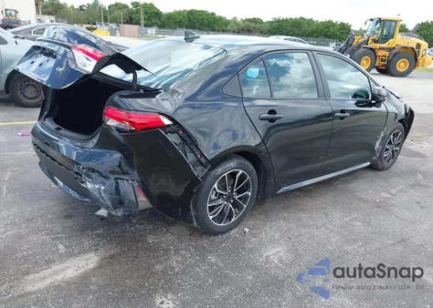 2022 Toyota Corolla Le из США, поврежденный, VIN 5YFEPMAE4NP381724